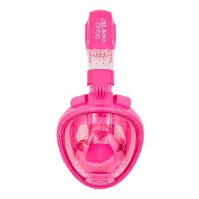 מסכת צלילה לילדים Aquaview180° - ורודה 